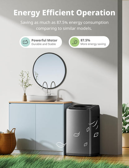 COMFEE' Portable Washing Machine 0.9 cu.ft Compact Washer with LED Display