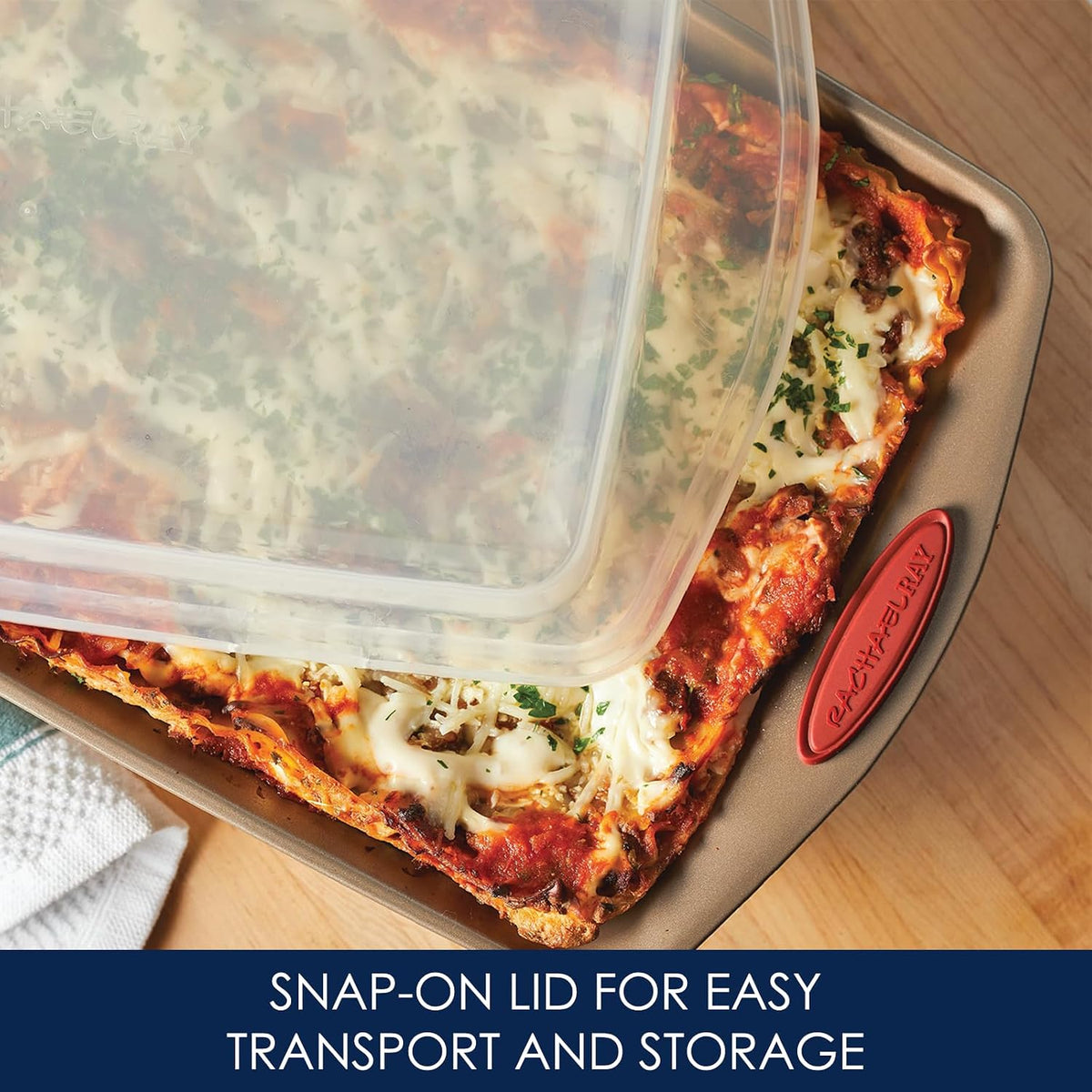 Rachael Ray Cucina Nonstick Bakeware Baking Pans Set, Baking Set 10-Piece | Easy cleanup, baking sheet set for baking and roasting, oven safe to 450Â°F,...