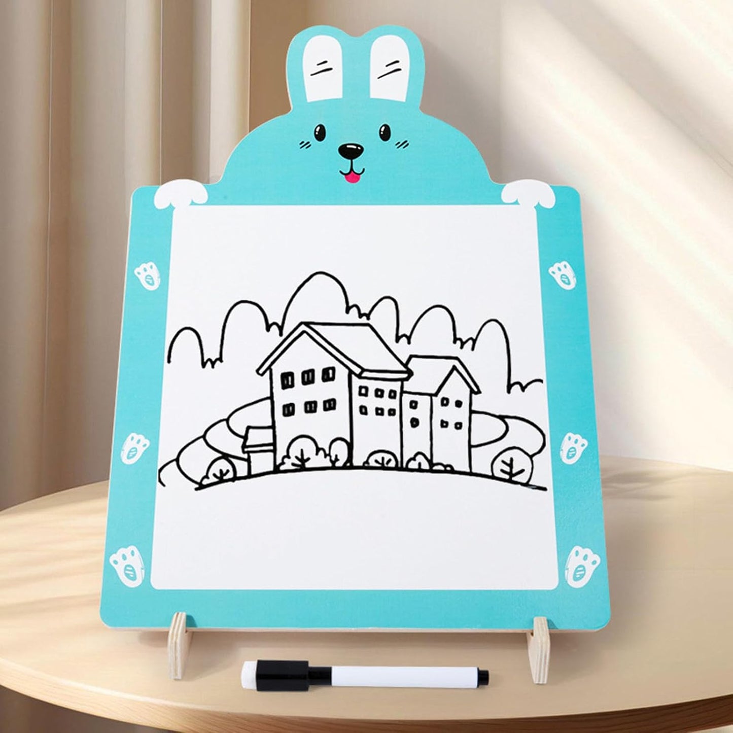 ZQsmgs Magnetic Bead Drawing Board – Concentration Training STEM Toy