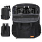 Mactso Stroller Travel Bag Compatible with GB Pockit and GB Pockit Plus All-Terrain, Lightweight Stroller Travel Backpack for Airplane, Water-Resistant Nylon, Black, Medium