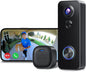 XTU J9 Plus 2K Wireless Video Doorbell Camera with Chime, 180° Head-to-Toe View, PIR Motion Detection, Night Vision, 2-Way Audio, No Monthly Fee