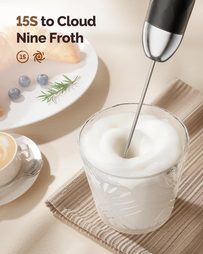 Maestri House LunaFro 2.0 Rechargeable Milk Frother