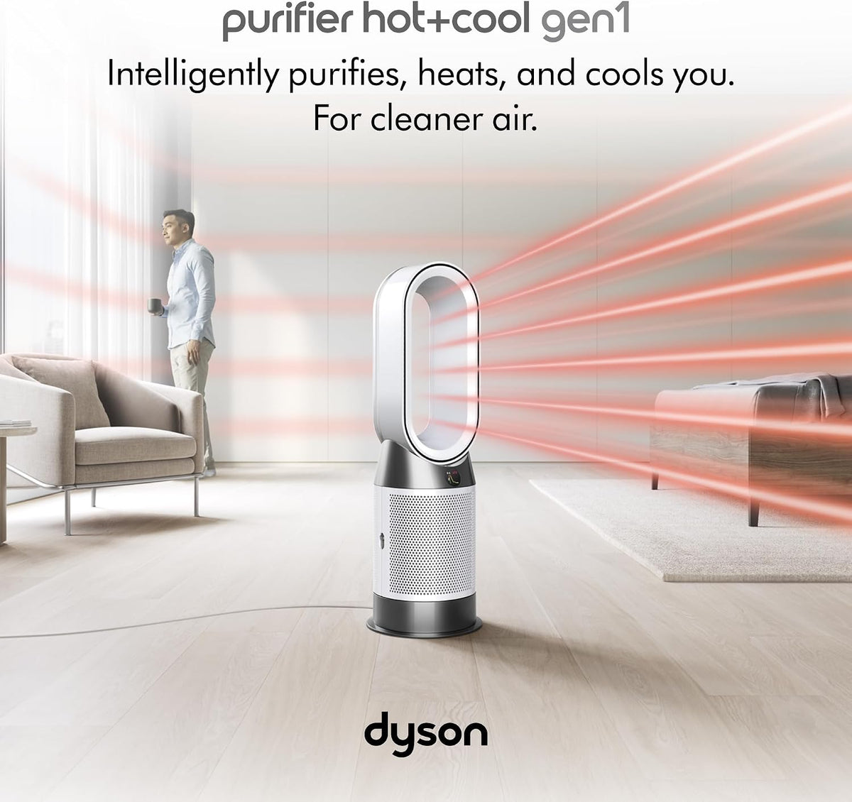 Dyson Purifier Hot+Cool HP07 Air Purifier, Heater, and Fan
