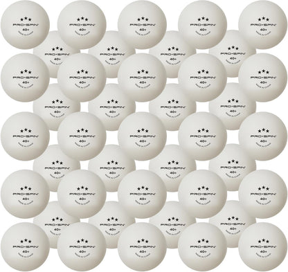 PRO-SPIN Ping Pong Balls, 3-Star Premium White Table Tennis Balls, 40+ ABS Professional-Quality Training Balls, 60-Pack