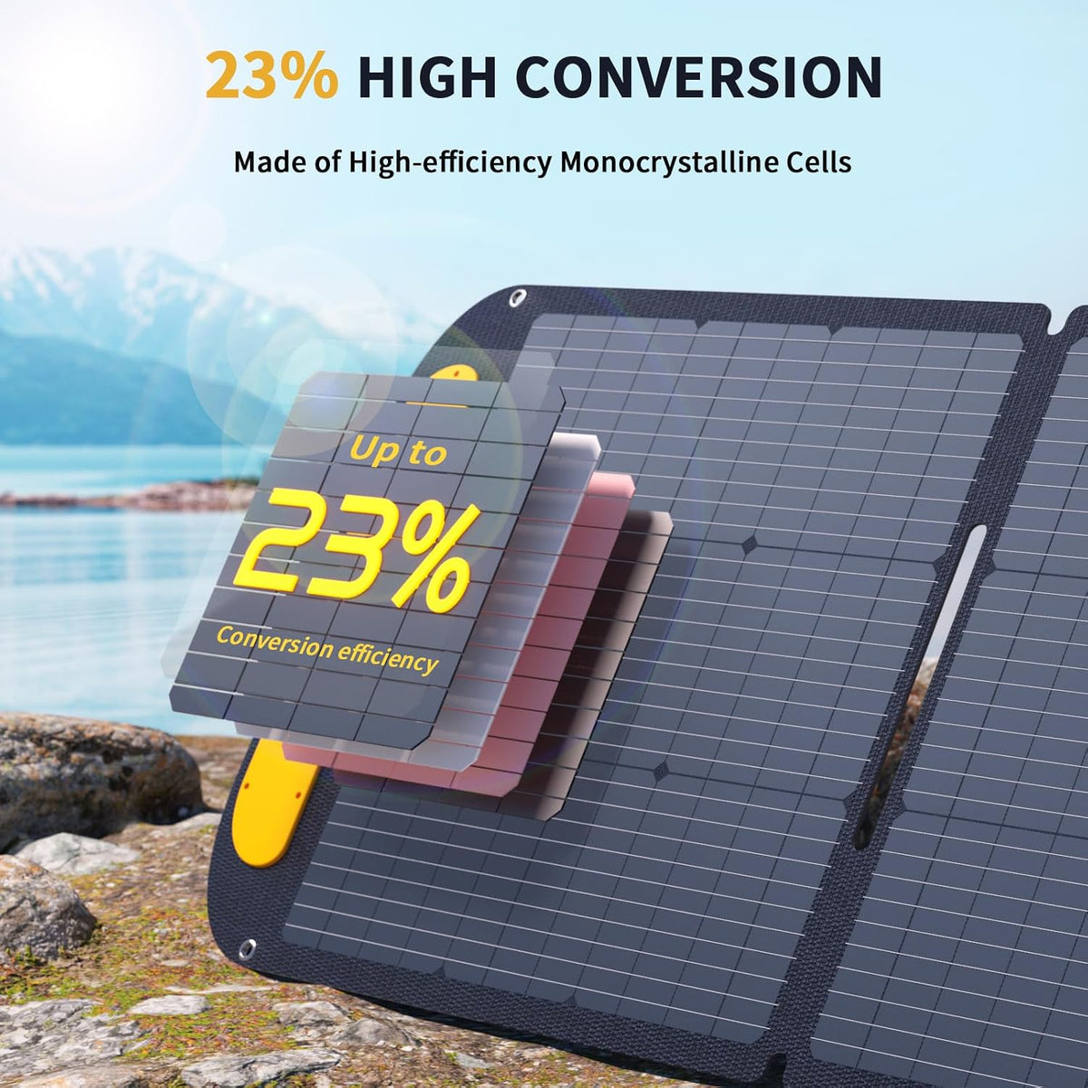 VTOMAN Jump 600X 600W Portable Power Station with 110W Foldable Solar Panel 170W Fast Recharge, 268.8Wh LiFePO4 Battery, 100W USB-C Output, 1200W Surge Solar Generator Kit for Camping, RV, Home Backup