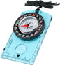 HKDiRedy Military-Grade Navigation Compass, Precision Magnetic Hiking Compass with Acrylic Base Plate, 1:50000 Map Scale, Lightweight Outdoor Survival Compass