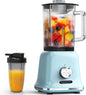 Countertop Blender, Smoothies and Kitchen Use, Smoothie Maker 58Oz Glass Jar With To-Go Cup, Countertop Design, Kitchen Appliance, Ice Crushing, Milkshake, Self-Cleaning, 25000PRM