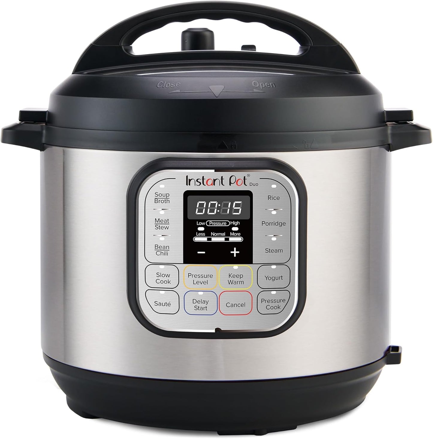 Instant Pot Duo 7-in-1 Mini Electric Pressure Cooker, Slow Rice Cooker, Steamer, Sauté, Yogurt Maker, Warmer & Sterilizer, Includes Free App with over 1900 Recipes, Stainless Steel, 3 Quart