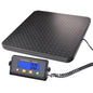 Surmountway Industrial Shipping Scale 440lbs, Anti-Slip Aluminium Platform 11.8"X11.8", Tare/Count/Auto-Off, Easy Read LCD Display, 3 Units, Portable Digital Postal Scale for Packages Luggages
