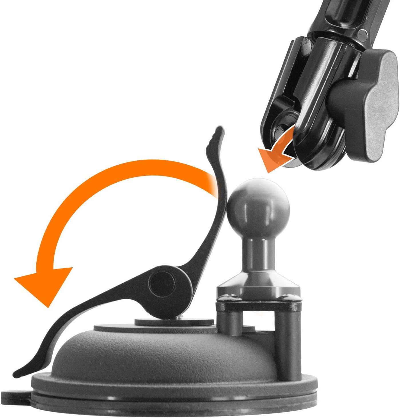 iBOLT TabDock FixedPro360 Suction Tablet Mount 7-10" Metal for Trucks