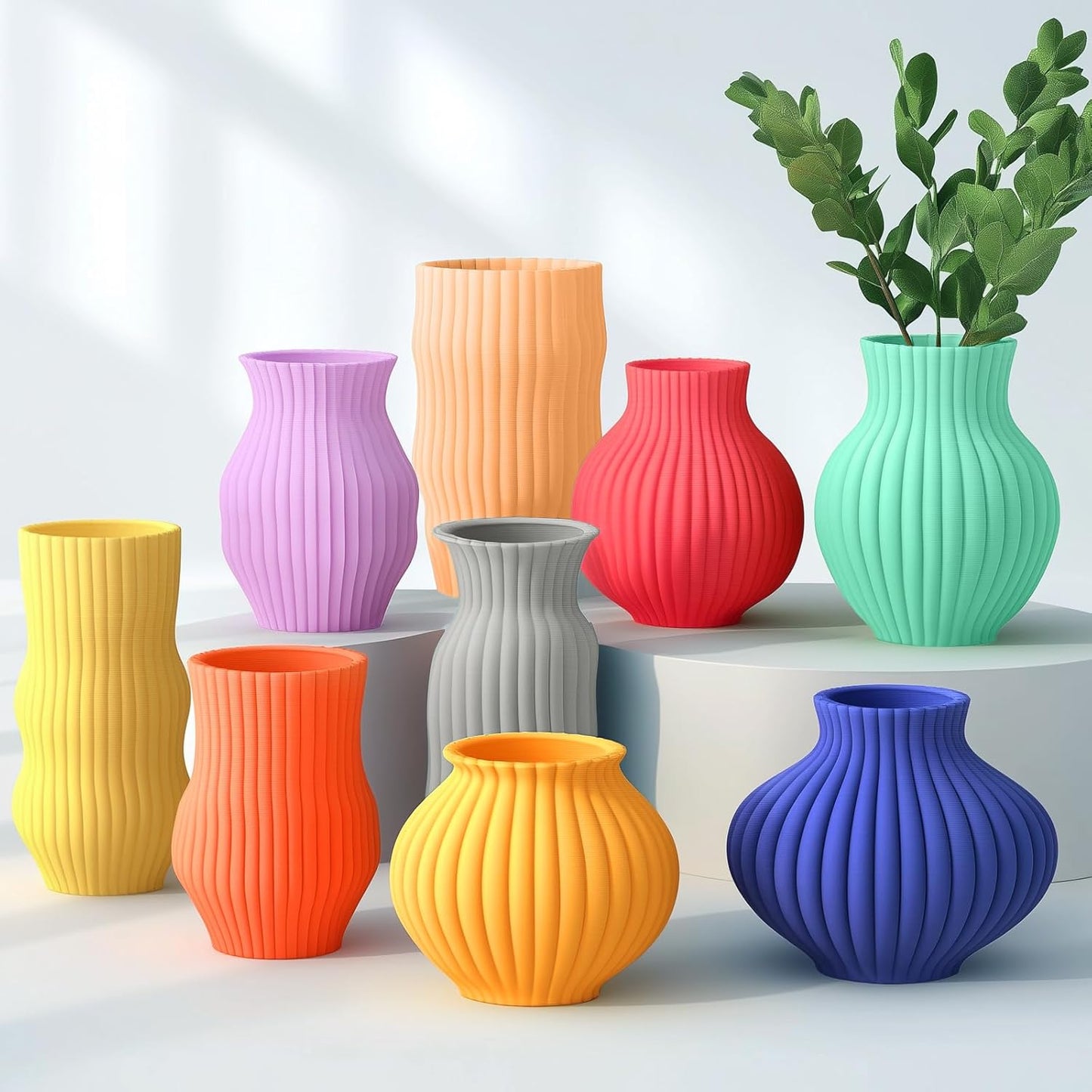 PETG Filament 1.75mm, Ultra Tough, Heat Optimized, Odorless, 10kg(22lbs) SUNLU PETG 3D Printer Filament, BoneWhite+SpaceGrey+Clear+Red+Cyan+Yellow+Orange+Purple+Green+Beige