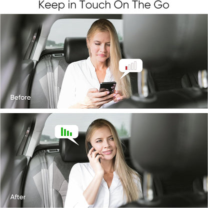 Cell Phone Booster for Car, All Carriers 5G 4G LTE, FCC Approved