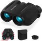 Hontry 10x25 Compact Binoculars for Adults & Kids, 25mm Objective Lens, Compact Lightweight Binoculars with BAK-4 Prisms for Bird Watching, Sports, Travel & Outdoor Activities