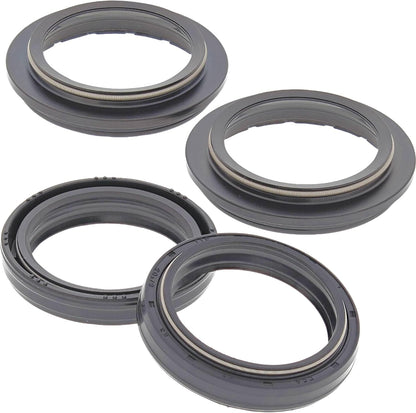 All Balls Racing 56-129 Fork & Dust Seal Kit Compatible with/Replacement for Honda, Kawasaki, Suzuki, Yamaha