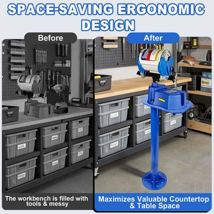 Air Paint Shaker Stand, 1 Set Paint Mixer Holder with Mounting Hardware, Space-Saving Device for Pneumatic Paint Shaker