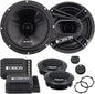 ORION Cobalt CB65C 6.5" 2-Way Component Speaker System – 280W Car Speakers with Silk Dome Tweeters (Pair)