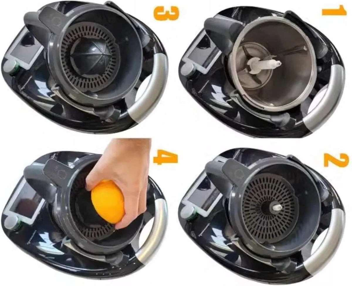 Juicer Orange Press Strainer Basket Kit Portable Squeezer Juicing Machine Citrus Juicer Parts Accessories With Press Cone