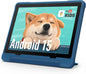 UEMXDOX K106A Kids Tablet, 10.1-Inch Android 15 Tablet, 8GB RAM, 64GB Storage, Expandable to 512GB, Wi-Fi 6, Bluetooth 5, Google Kids Space, Family Link, Protective Case, Blue