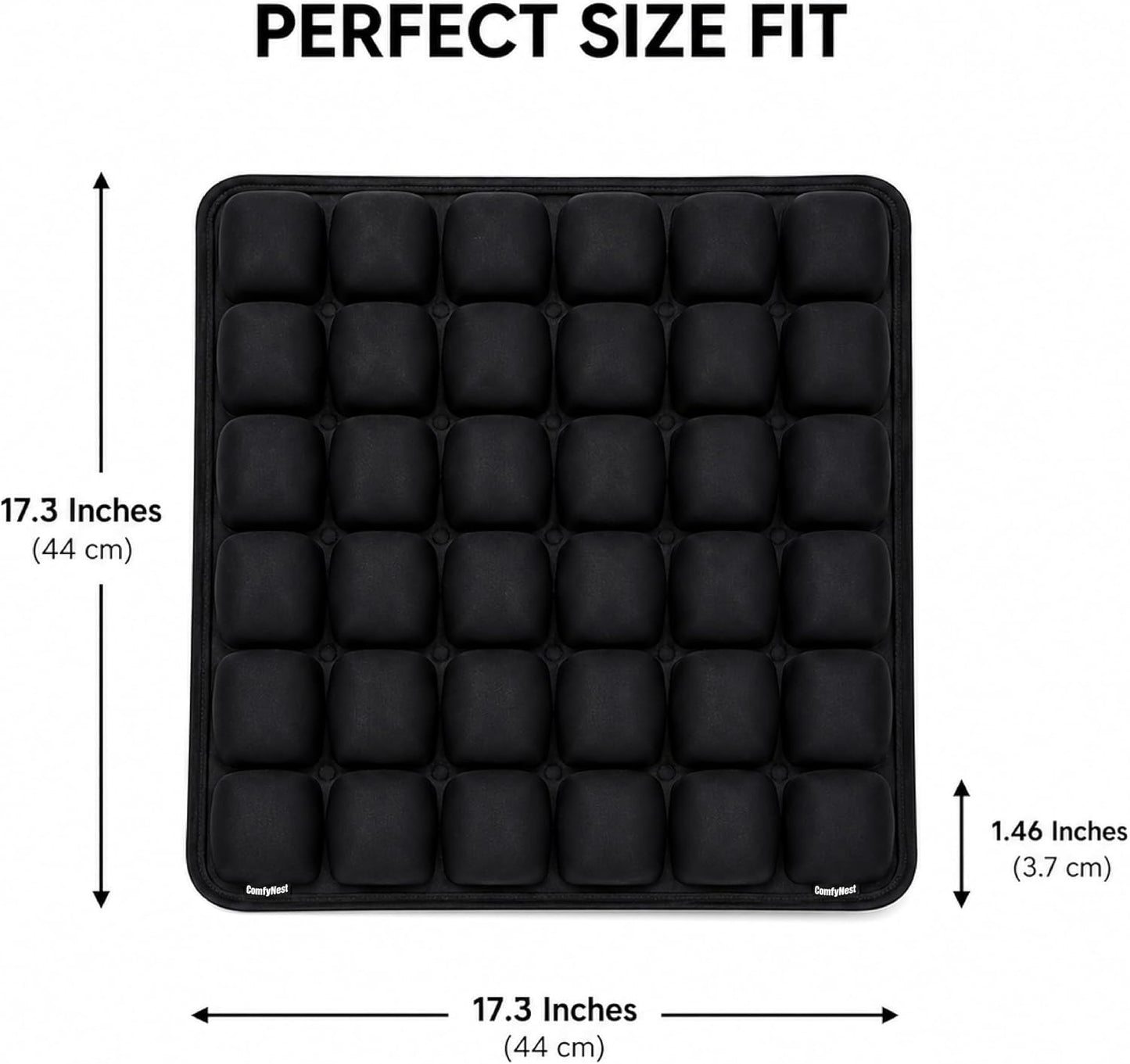 HyperionFlo Essentials Inflatable Air Cell Seat Cushion for Travel