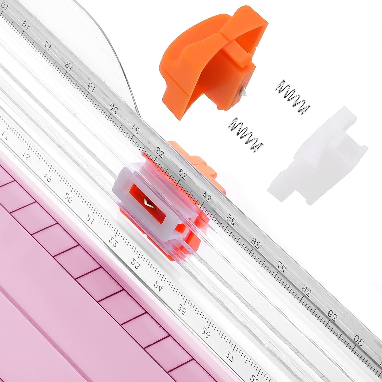 Firbon A4 Paper Cutter 12-Inch Paper Trimmer Pink