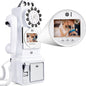 Video Audio Guest Book, Wedding Phone Customized Video Messages, Record Preserve Your Special Occasions, Ideal for a Variety of Memorable Party Occasions (Wall Phone,White)