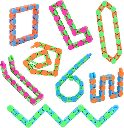 Abodhu 8-Pack Wacky Tracks Fidget Toys for Kids