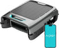 AIPER EcoSurfer S2 Solar Pool Skimmer Robot 24/7 Continuous Cleaning, Gray
