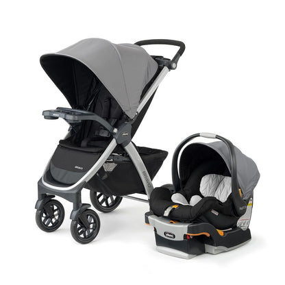 Chicco Bravo 3-in-1 Travel System with KeyFit 30 Infant Car Seat & Base, Camden