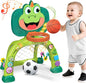 Marstone 2-in-1 Toddler Basketball & Soccer Activity Toy, Ages 1-3