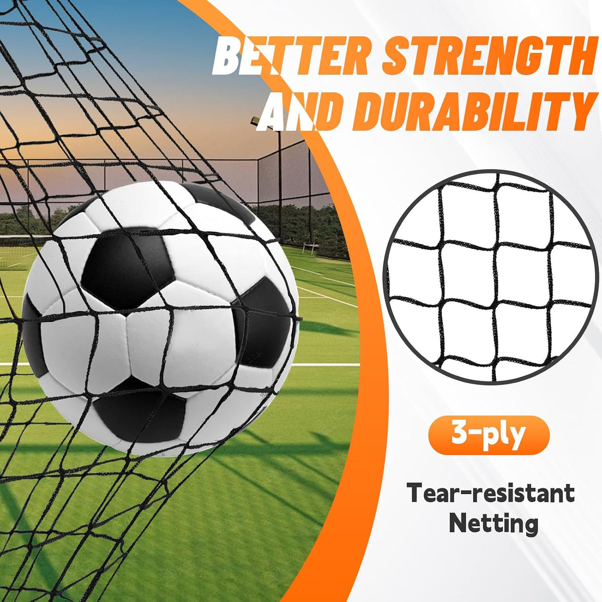Bearwill Kids Soccer Goal Set of 2, 4 x 3 FT Portable Pop-Up Soccer Goals with Ball, Pump, Agility Ladder, Cones, Targets & Carry Bag
