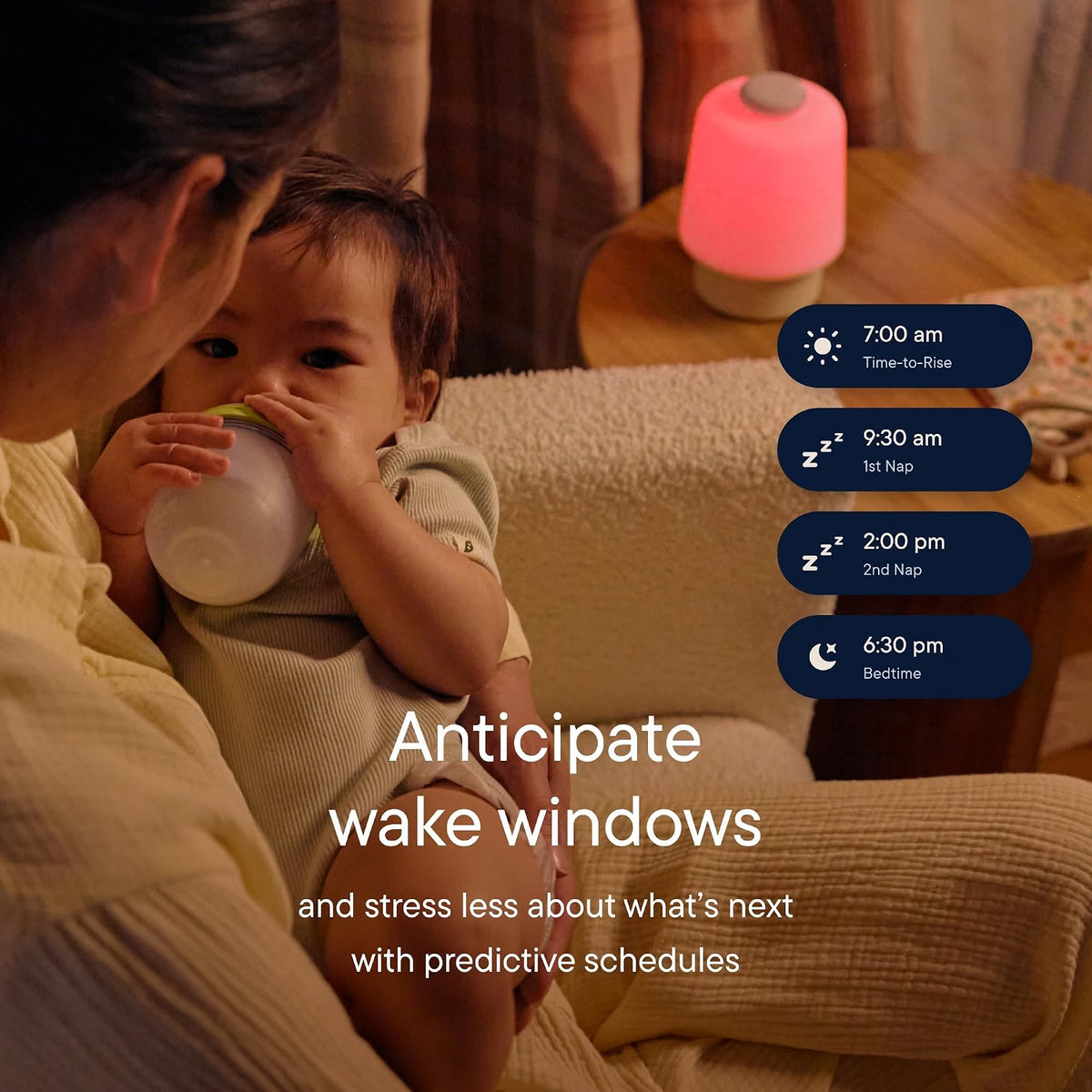 Hatch Baby Sound Machine & Night Light Routine Builder, Putty, Baby Sleep Sound Machine with Customizable Lights & Sounds, Hatch+ Included