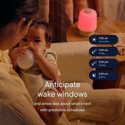 Hatch Baby Sound Machine & Night Light Routine Builder, Putty, Baby Sleep Sound Machine with Customizable Lights & Sounds, Hatch+ Included