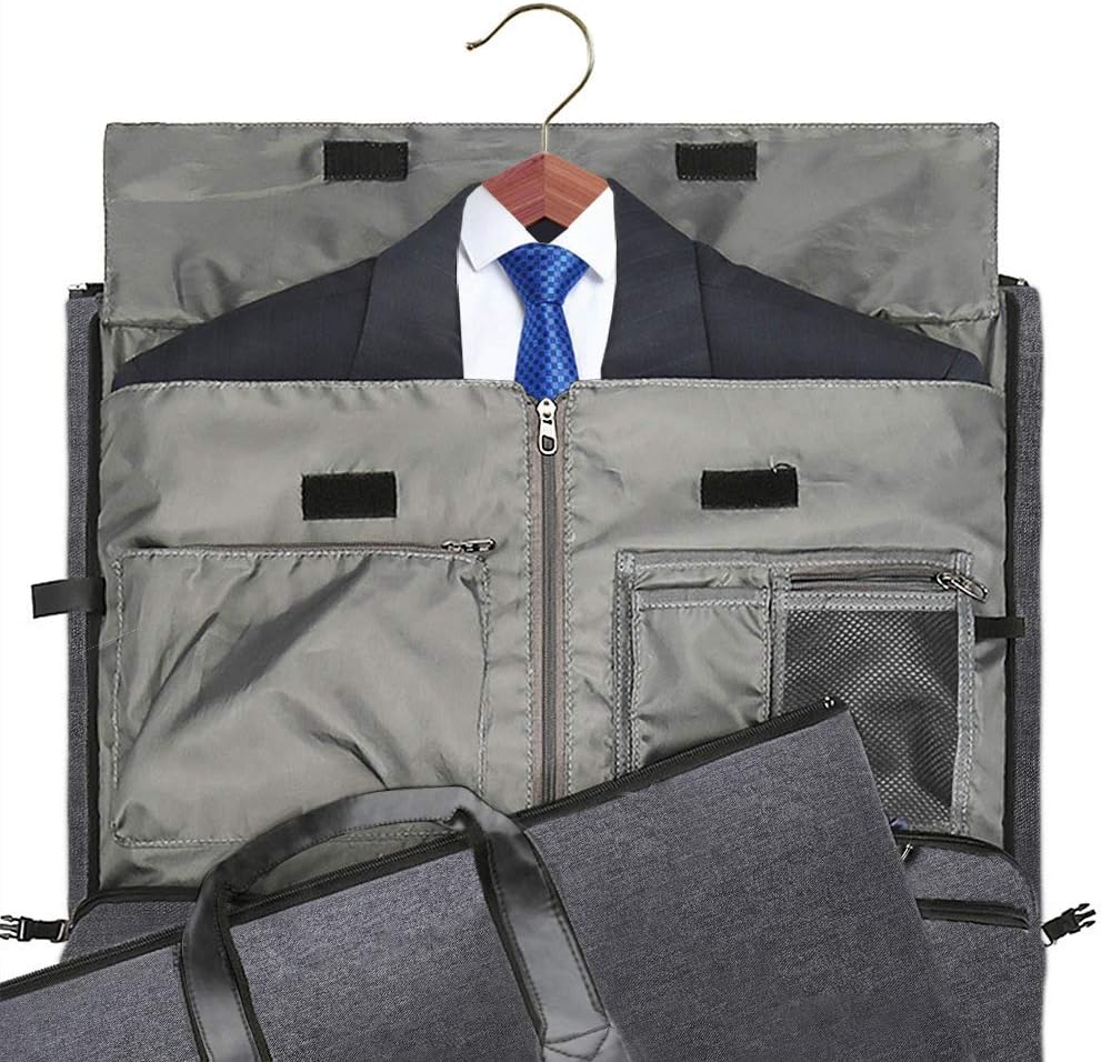 Garment Bags for Travel, 45L Carry on Convertible Garment Duffle bag