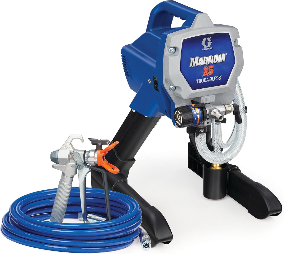 Graco Magnum X5 Airless Paint Sprayer, Interior & Exterior Model X5, 3000 PSI, Adjustable Pressure Control