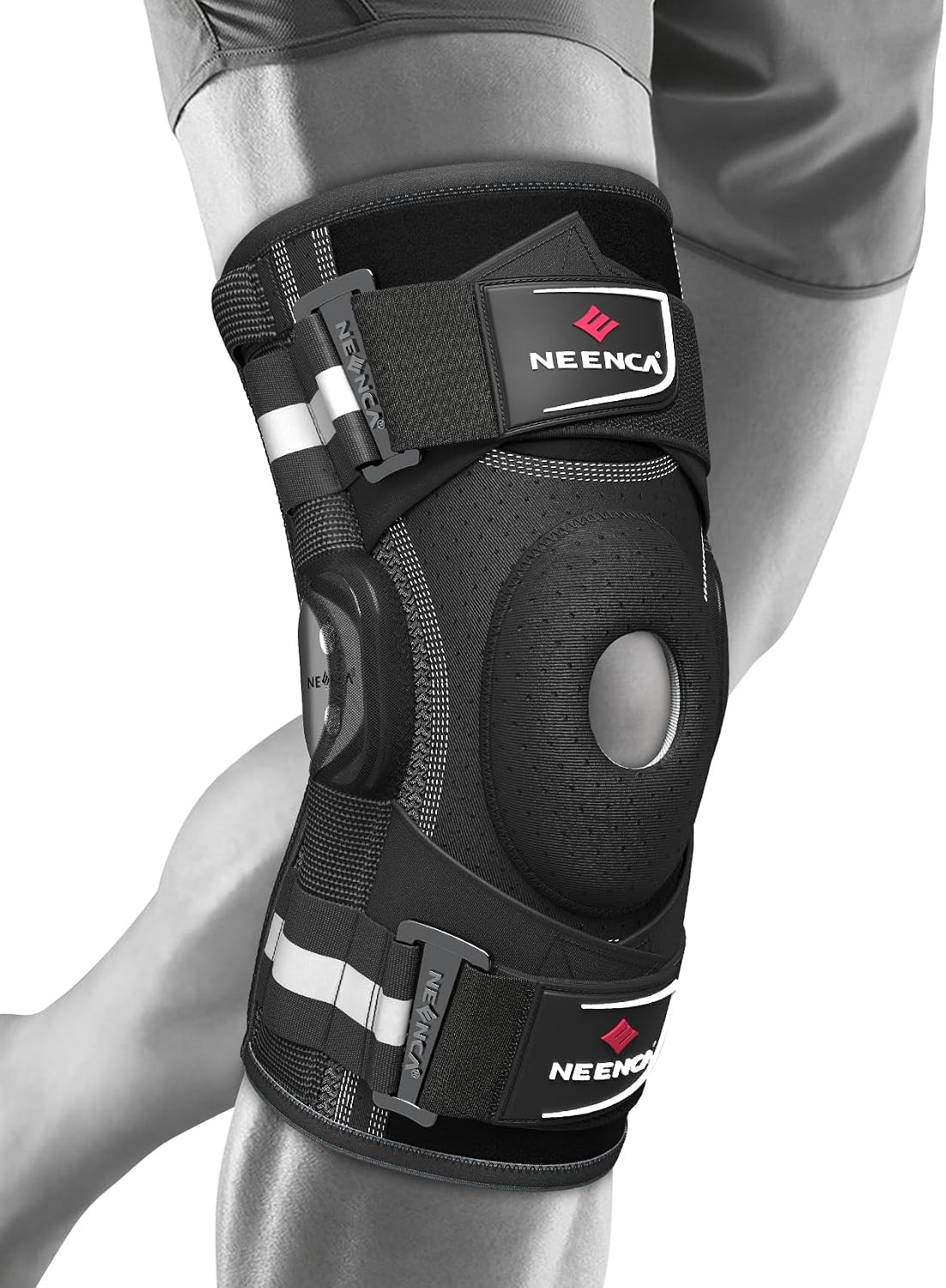 NEENCA Professional Knee Brace, Hinged Knee Support for Women & Men Relief