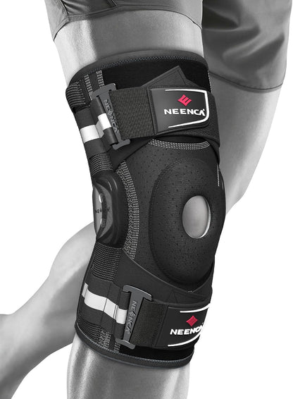 NEENCA Professional Knee Brace, Hinged Knee Support for Women & Men Relief