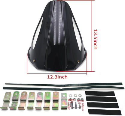 Motorcycle Rear Hugger Fender Mud guard Tire Fairing Cover Splash Guard Fit for 1999-2007 Suzuk GSX 1300R Hayabusa