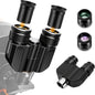 Astromania Stereo Binoviewer for 1.25" Telescope Eyepieces, Binocular Viewer with Two 32mm Plossl Eyepieces, 1.85x & 3x Correctors, Multi-Coated BAK-4 Prisms