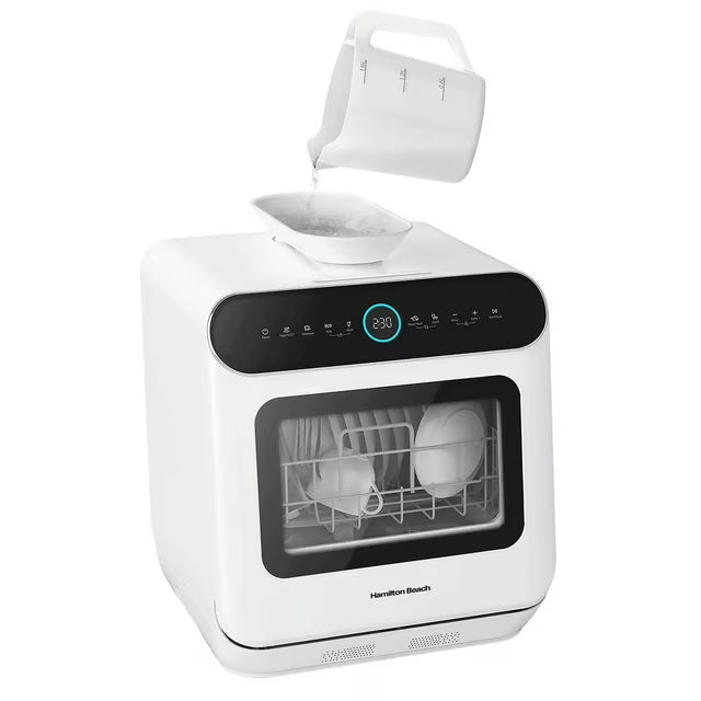 Hamilton Beach 6-Liter Countertop Dishwasher with Built-In Water Tank