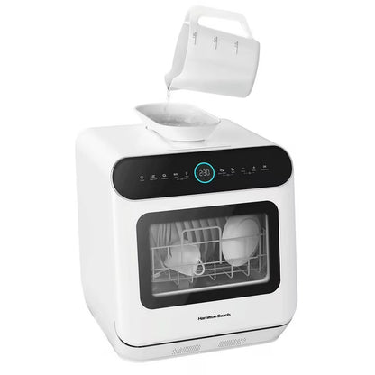 Hamilton Beach 6-Liter Countertop Dishwasher with Built-In Water Tank