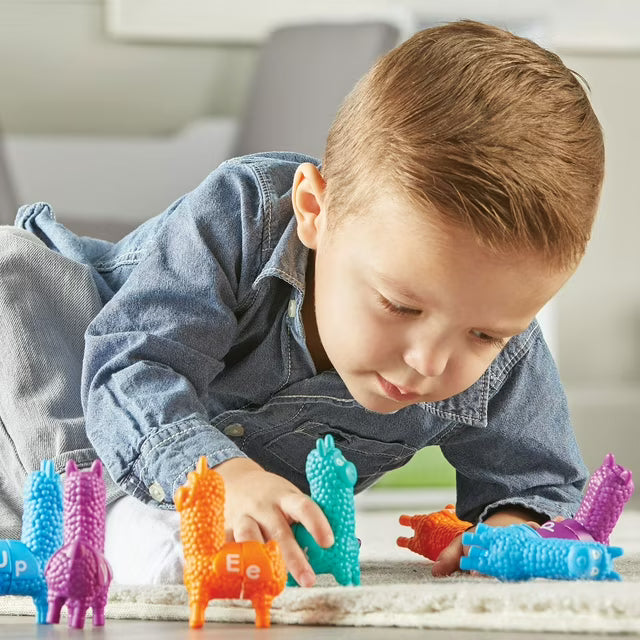 Learning Resources Snap-N-Learn Letter Llamas, Mixed Media