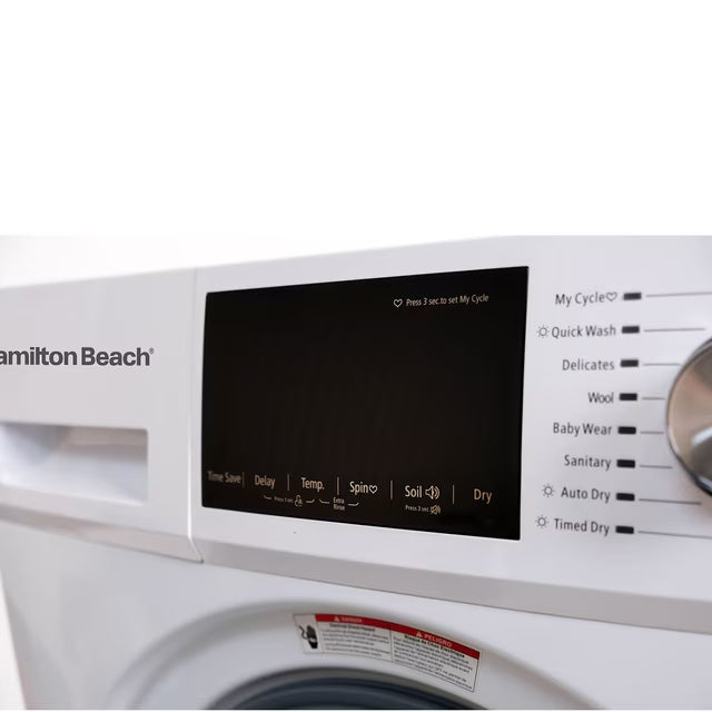 Hamilton Beach 2.7 Cu. Ft. 2-in-1 Front Load Washer and Dryer Combo