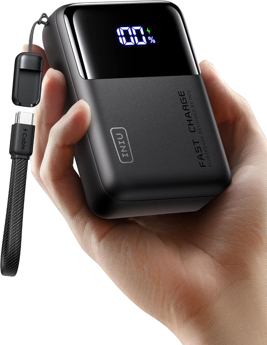 INIU Laptop Power Bank, Smallest 25000mAh 100W Fast Charging Battery Pack