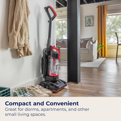 Bissell CleanView Compact, Powerful Suction & Extension Wand, 3508 Lightweight for apartments & dorms; scatter-free technology; removable extension wand; compact design