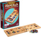 Pressman Mancala Board Game, Classic Strategy Game with 48 Glass Stones and Folding Wooden Board, 2-Player Game for Kids & Adults Ages 6+