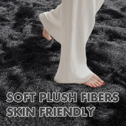 10x14 Ft Extra Large Shag Rugs for Living Room, Ultra Soft Fluffy Furry Area Rugs for Bedroom Indoor Floor, Aesthetic Carpet for Kids Home Decor (Dark Grey)