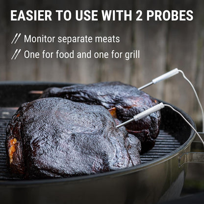 TempPro TempSync Bluetooth Meat Thermometer 650 ft, 2 Probes