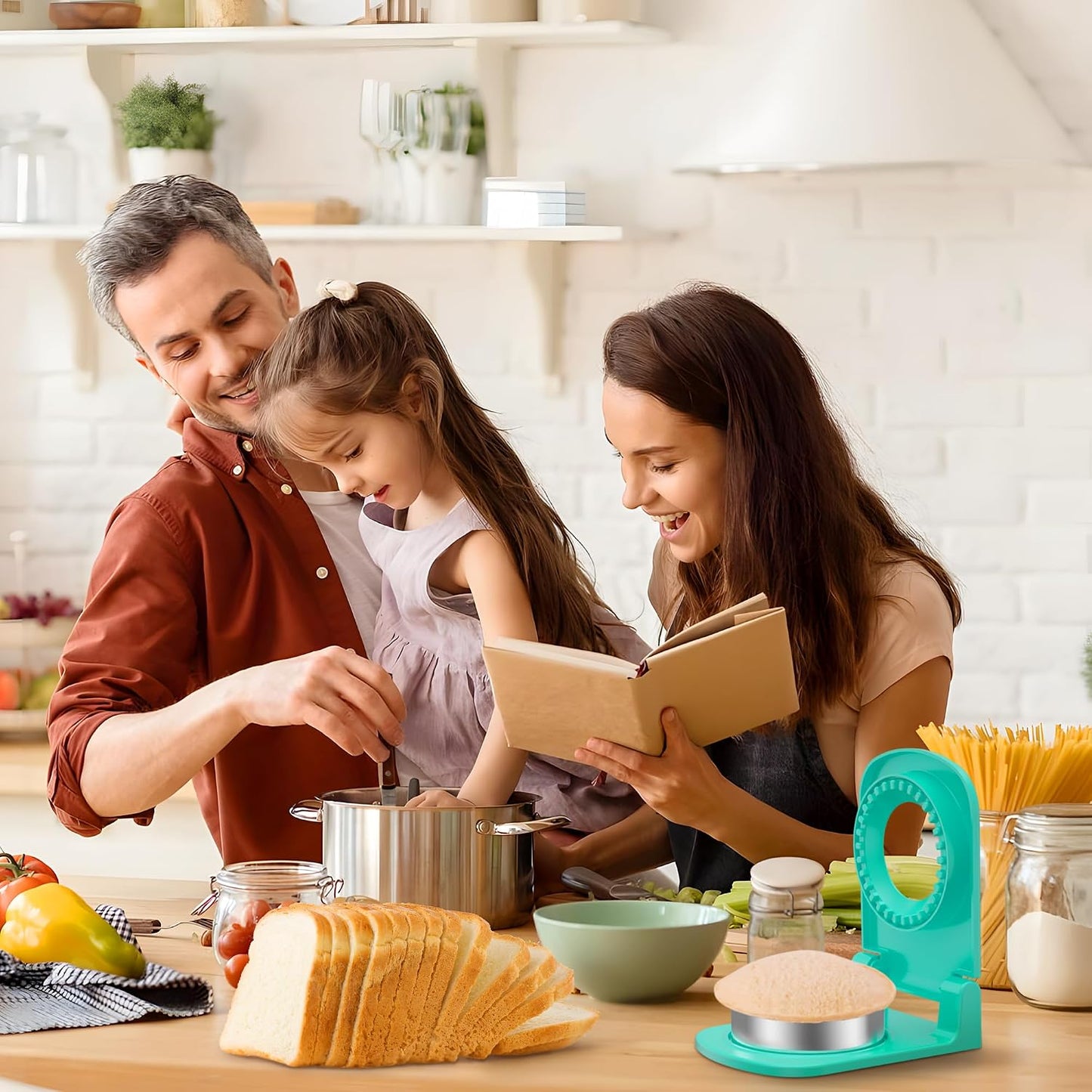 HiYZ Sandwich Cutter and Sealer Crustless Sandwich Maker