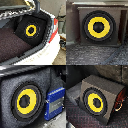 2 Pieces 5 Inch Bass Loudspeaker Woofer Speaker, Wide Frequency Response Car Audio Stereo Speaker for Car Audio/Home Theaters (5'')