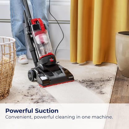 Bissell CleanView Compact, Powerful Suction & Extension Wand, 3508 Lightweight for apartments & dorms; scatter-free technology; removable extension wand; compact design